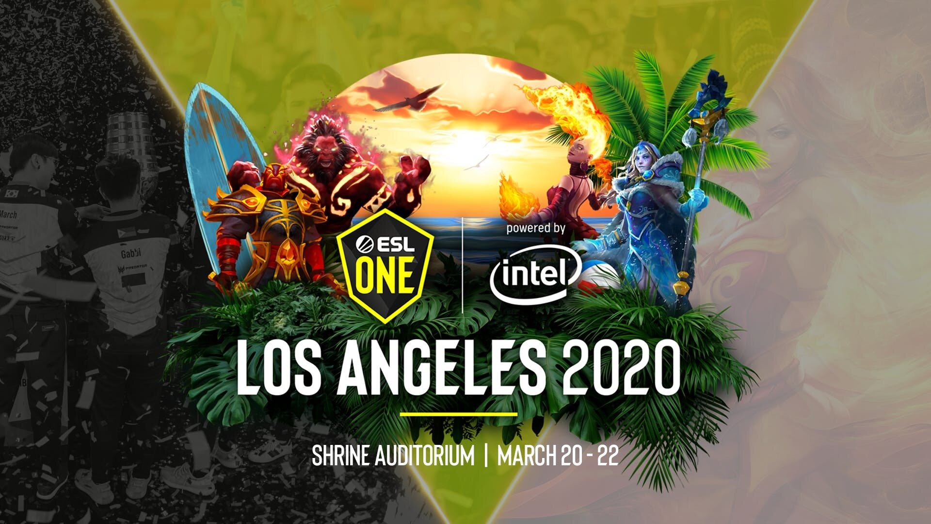 The ESL One Los Angeles Major's cancellation came less than three days before it was set to start (Image via ESL)