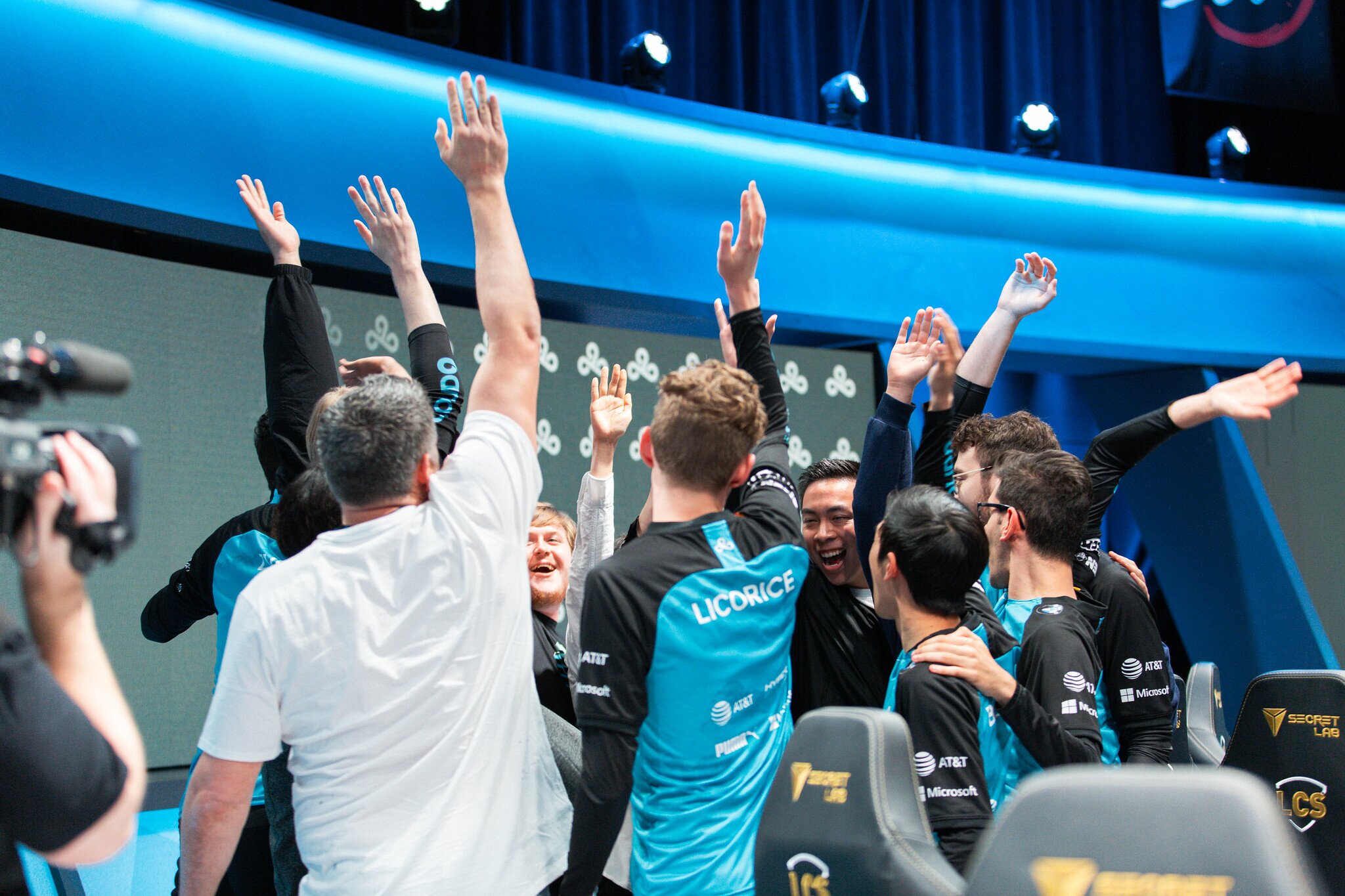 Cloud9 took all five spots on the first team All-Pro after a 17-1 season.(Photo courtesy Oshin Tudayan - Riot Games)