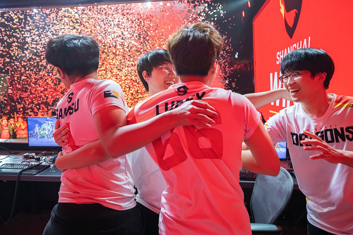The Shanghai Dragons claimed their second title of the year with a dominant showing in the Countdown Cup (Photo Courtesy via Robert Paul