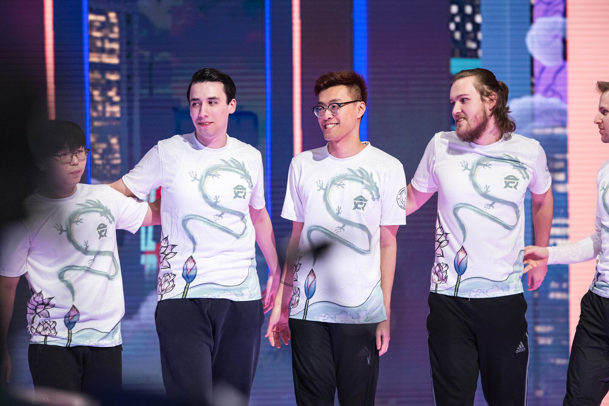 PowerOfEvil, WildTurtle, and Santorin have all said goodbye to FlyQuest this offseason. (Photo courtesy Yican Liu