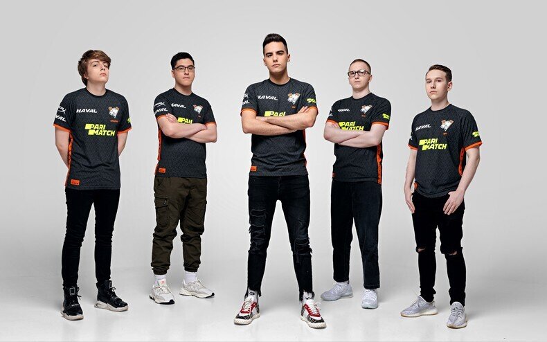 After months of besting the primary roster of the organization, VP.Prodigy were finally made the starting lineup for the org (Photo via Virtus.pro)