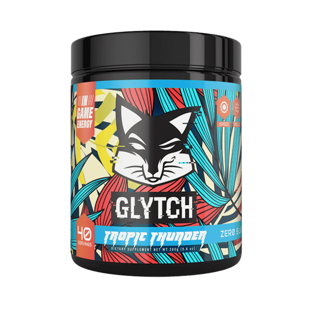 Glytch Energy Drink Flavor Tropic Thunder