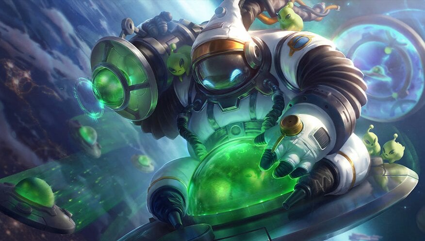 league of legends support bard intergalactic skin