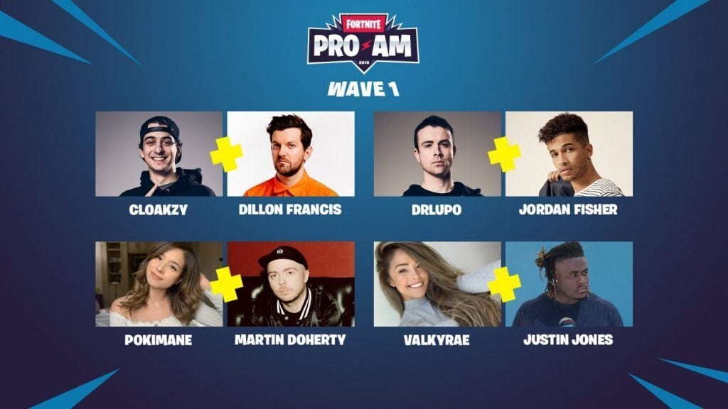 First Set of Duo Partners for the Fortnite Summer Block Party