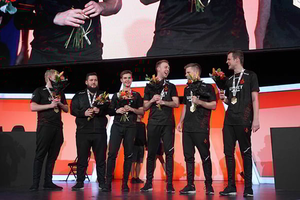 Astralis will look for their third consecutive tournament victory at the ESL Pro League Finals (Image via Astralis)