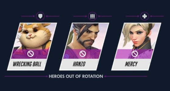 Only Three Heroes in Overwatch’s Latest Ranked Bans