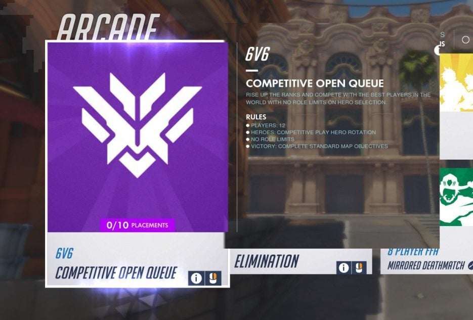 Competitive Open Queue Coming to Overwatch