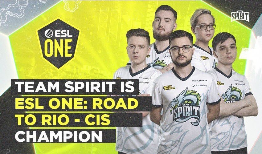 Team Spirit Go Flawless to Win Road to Rio CIS