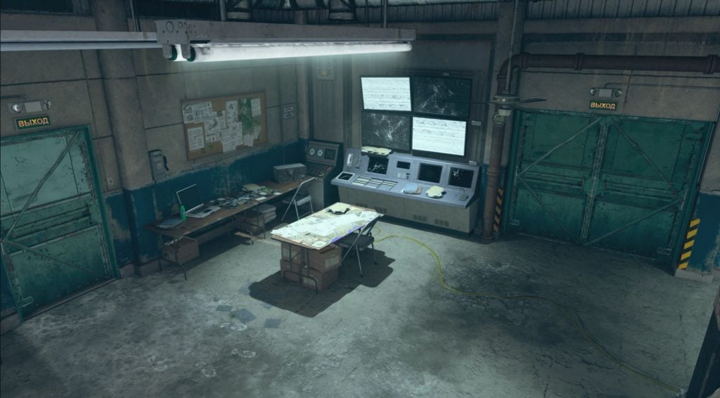 Mialstor Tank Factory's Security Room