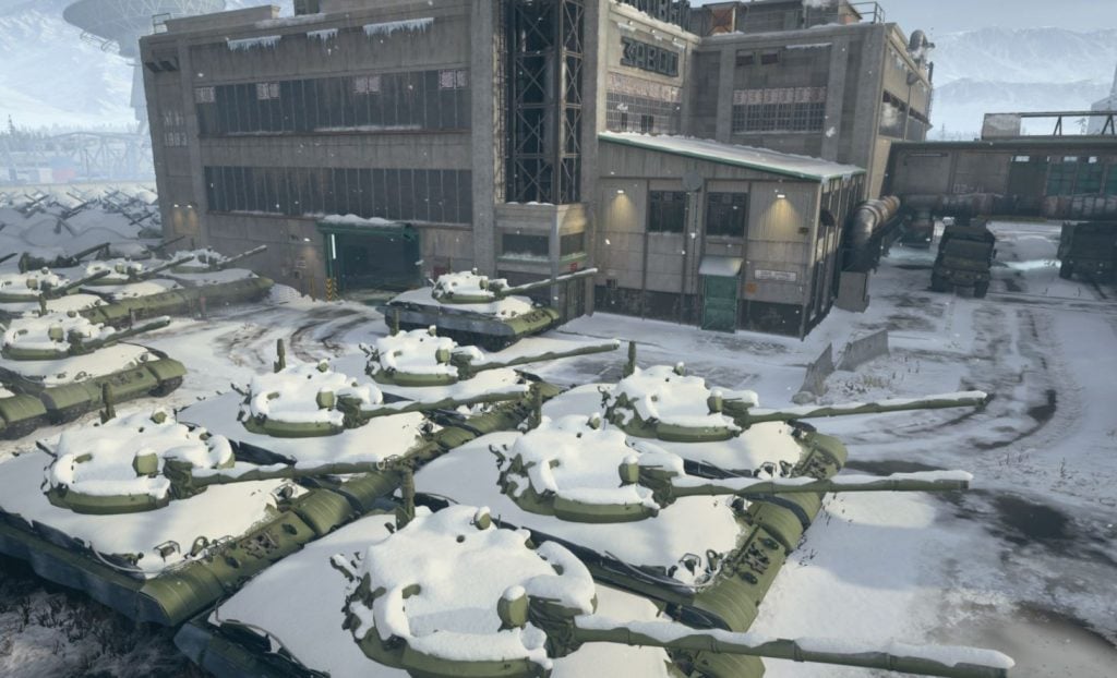 Mialstor Tank Factory's Tank Graveyard