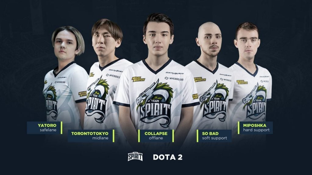 Team Spirit Sign Yello Submarine; Win BTS Pro Series