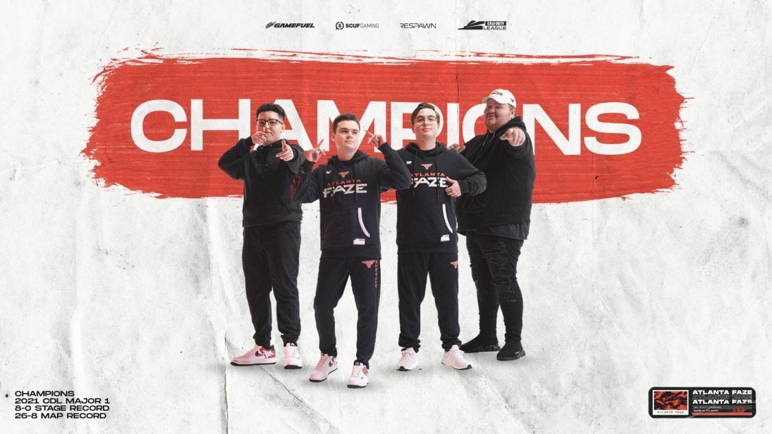 Atlanta FaZe win first 2021 Call of Duty League Major