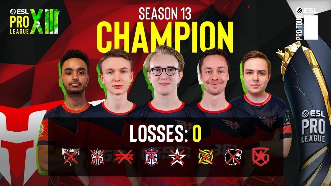 Heroic Beat Gambit to Complete Undefeated ESL Pro League