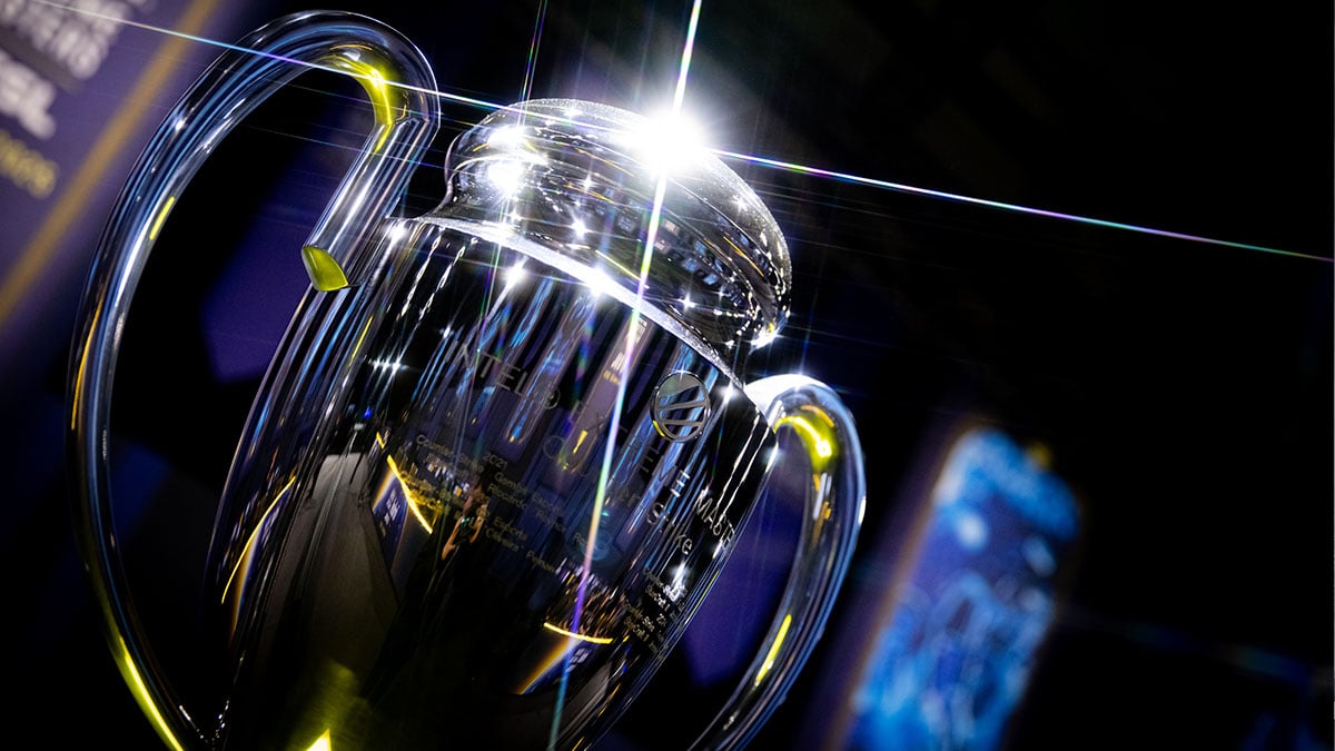 The IEM Katowice trophy.