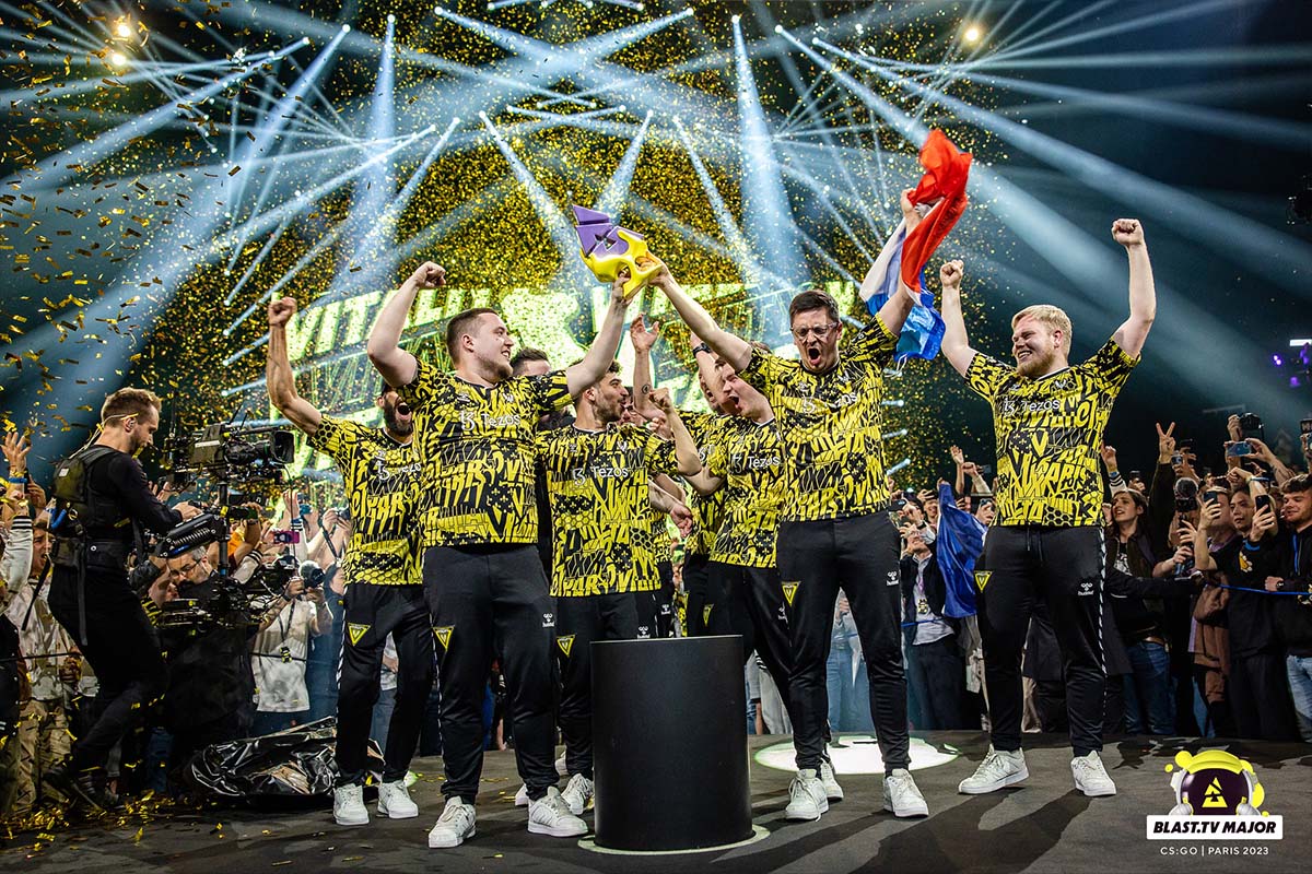 BLAST.tv Paris Major 2023 Vitality CSGO Major Winners