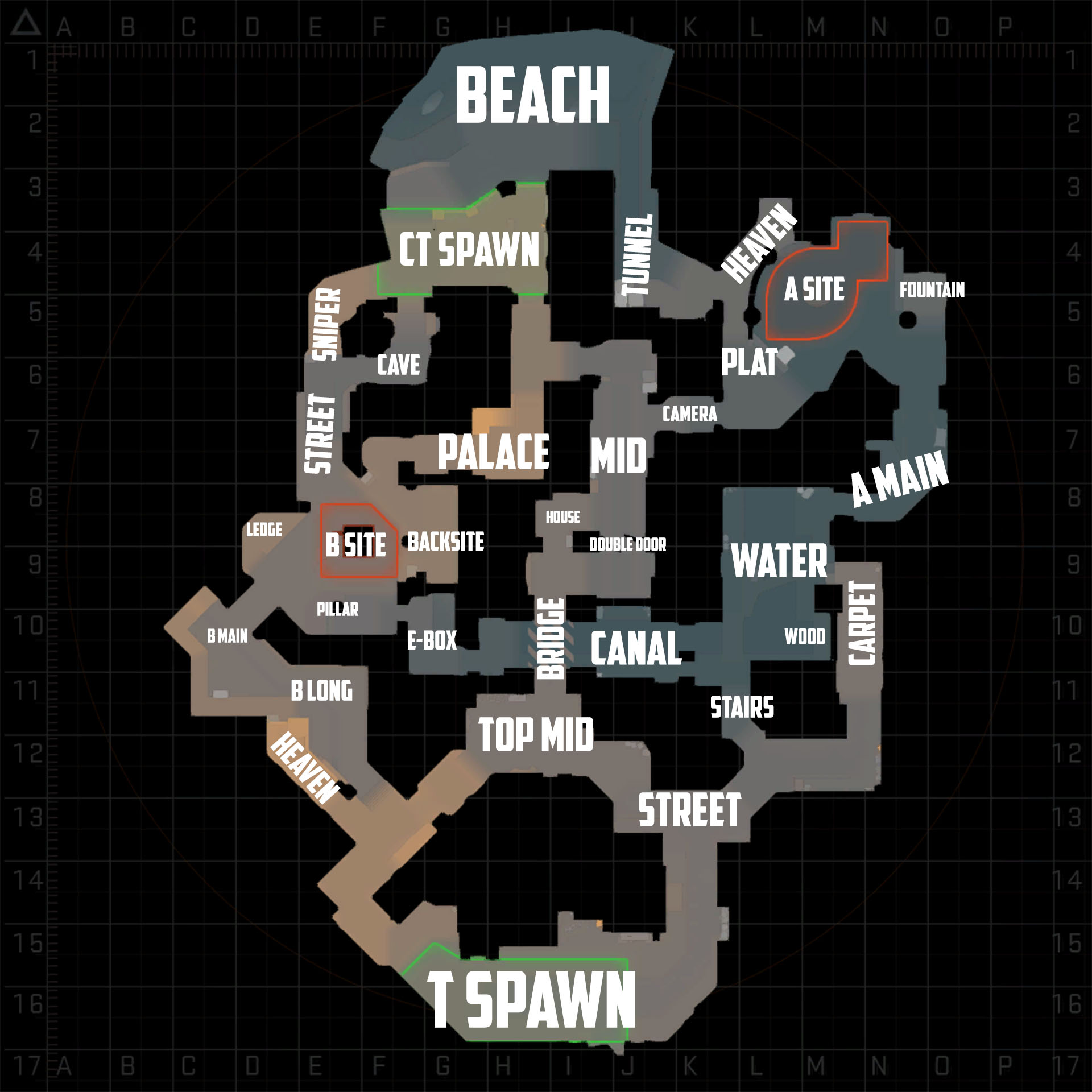 CS2 Anubis Callouts