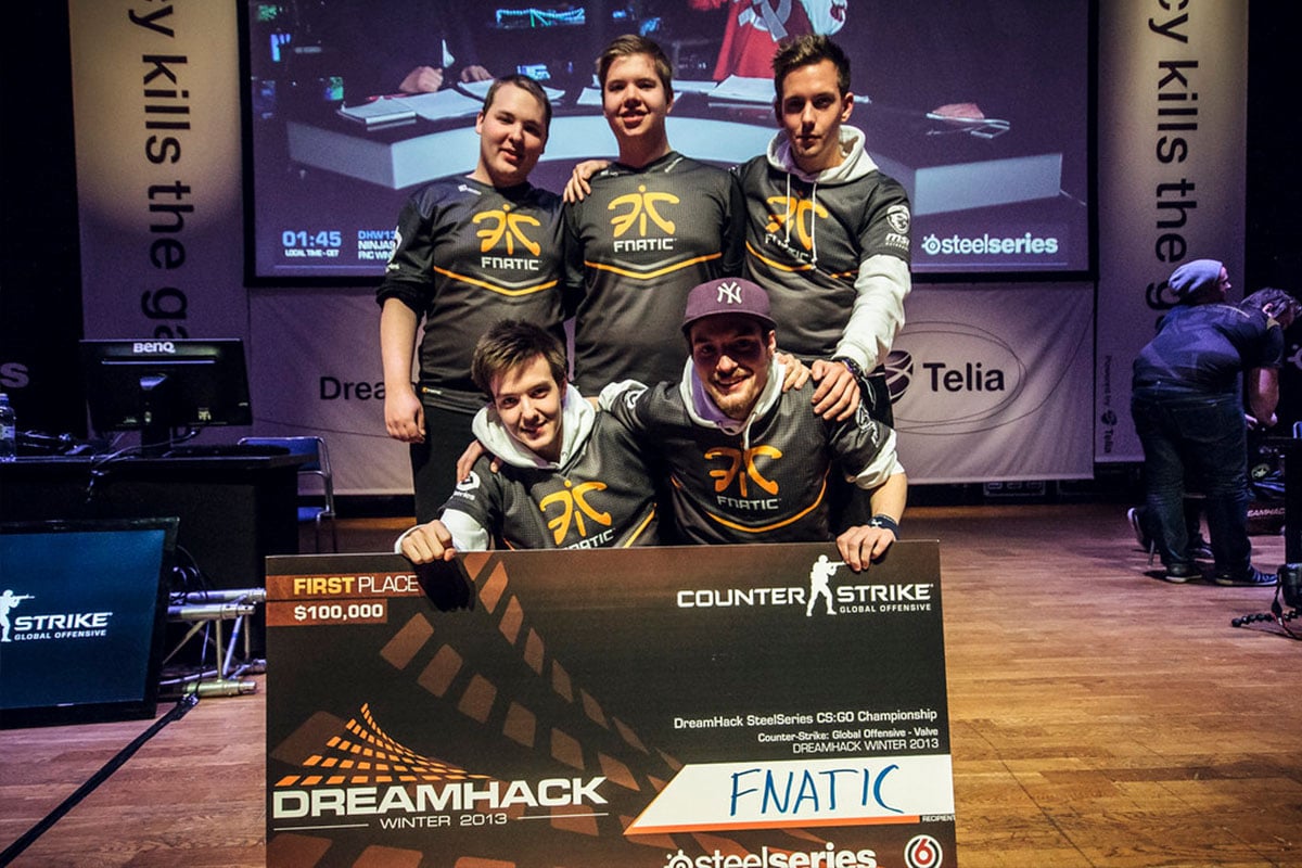 DreamHack Winter 2013 Fnatic CSGO Major Winners