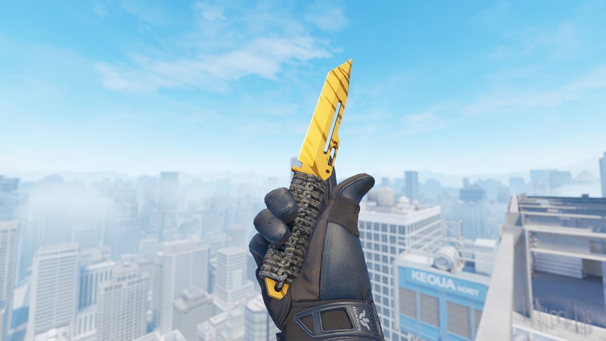 Paracord Knife Tiger Tooth (Best Cheap CS2 Knives)
