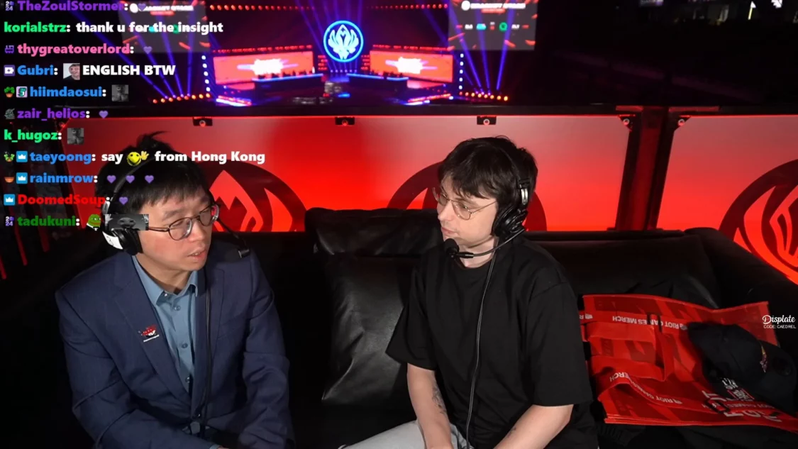 Tabe gives insight on East vs West divide in LoL on stream with Caedrel