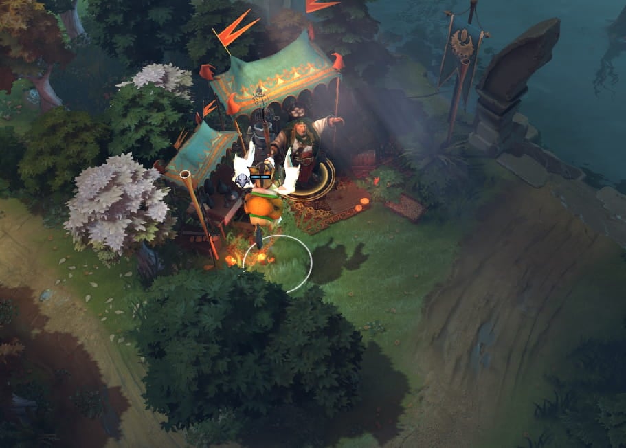 Courier in Secret Shop