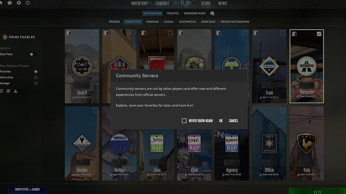 CS2 Community Servers
