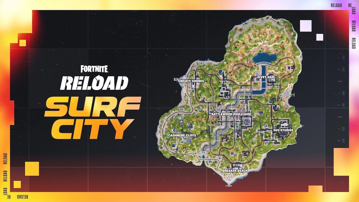 Surf City - Fortnite Reload Maps