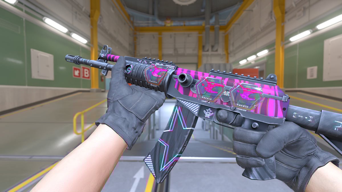 Galil AR Chromatic Aberration (mousesports CS2 Sticker Crafts)