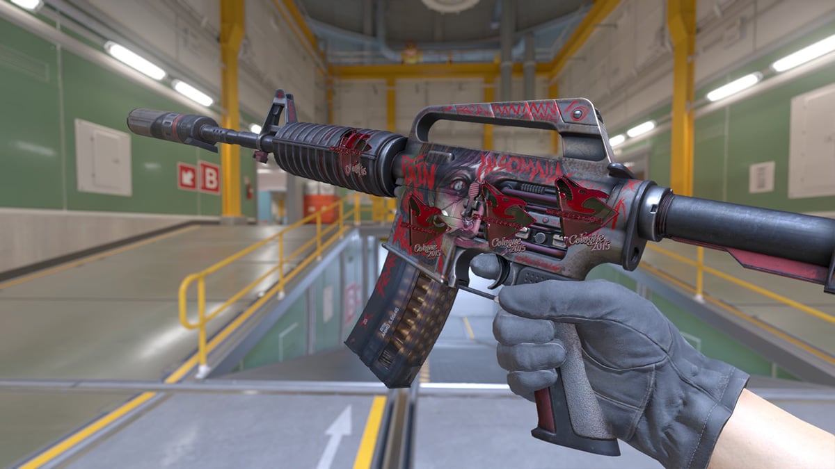M4A1-S Night Terror (mousesports CS2 Sticker Crafts)