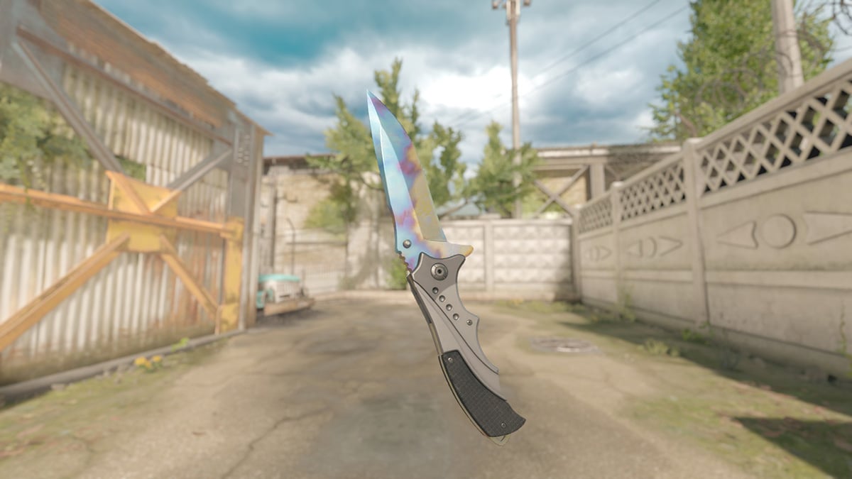 Nomad Knife Case Hardened Blue Gem Pattern 126 (Tier 4)
