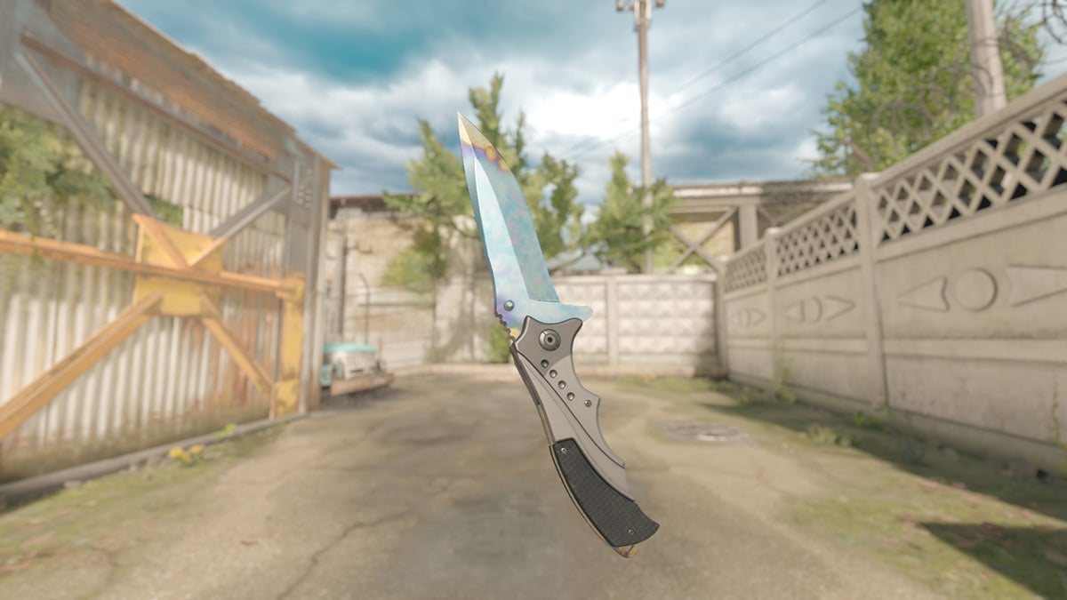 Nomad Knife Case Hardened Blue Gem Pattern 210 (Tier 2)