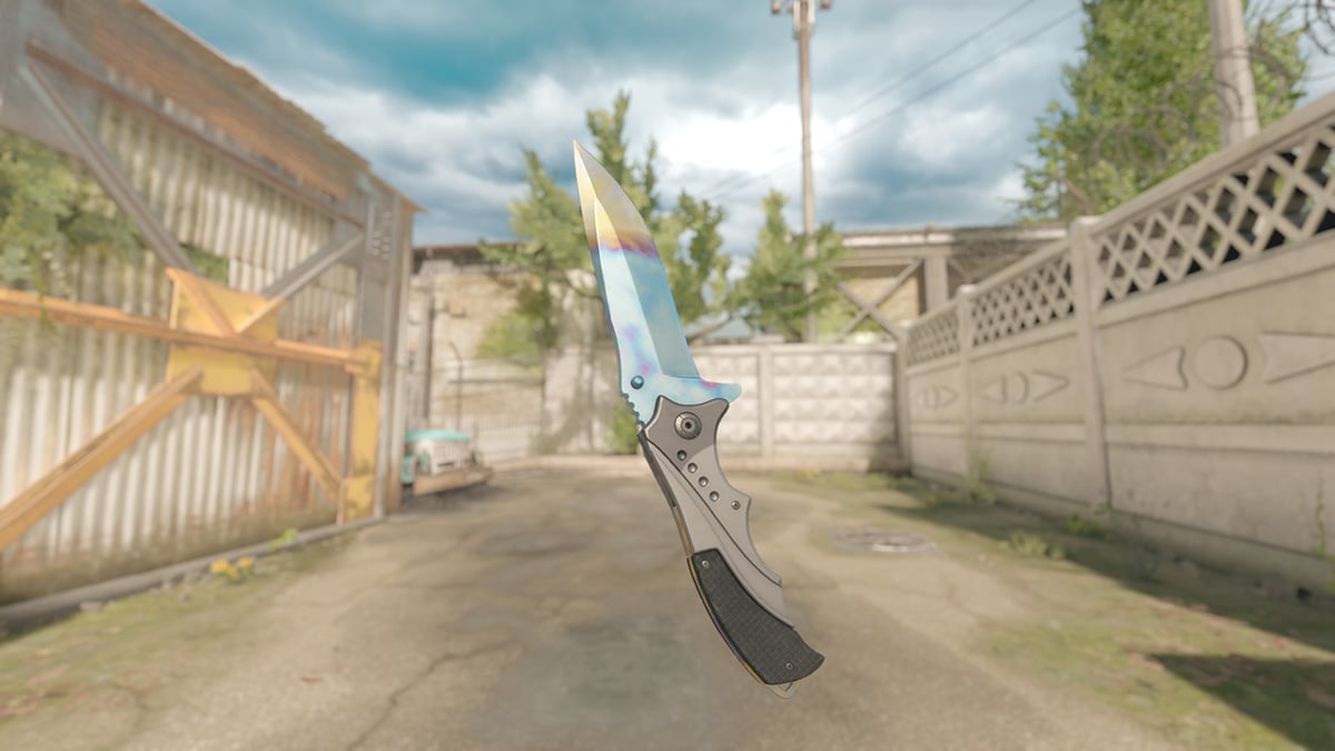 Nomad Knife Case Hardened Blue Gem Pattern 372 (Tier 3)