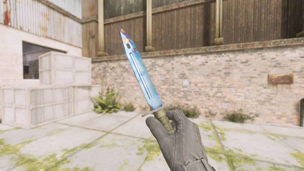 Bayonet Case Hardened Pattern 555