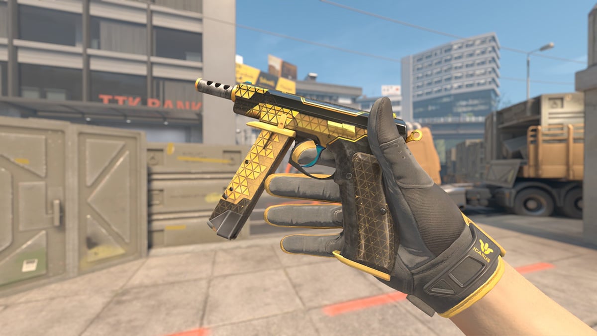 CZ75-Auto Syndicate (Gold CS2 Loadout)