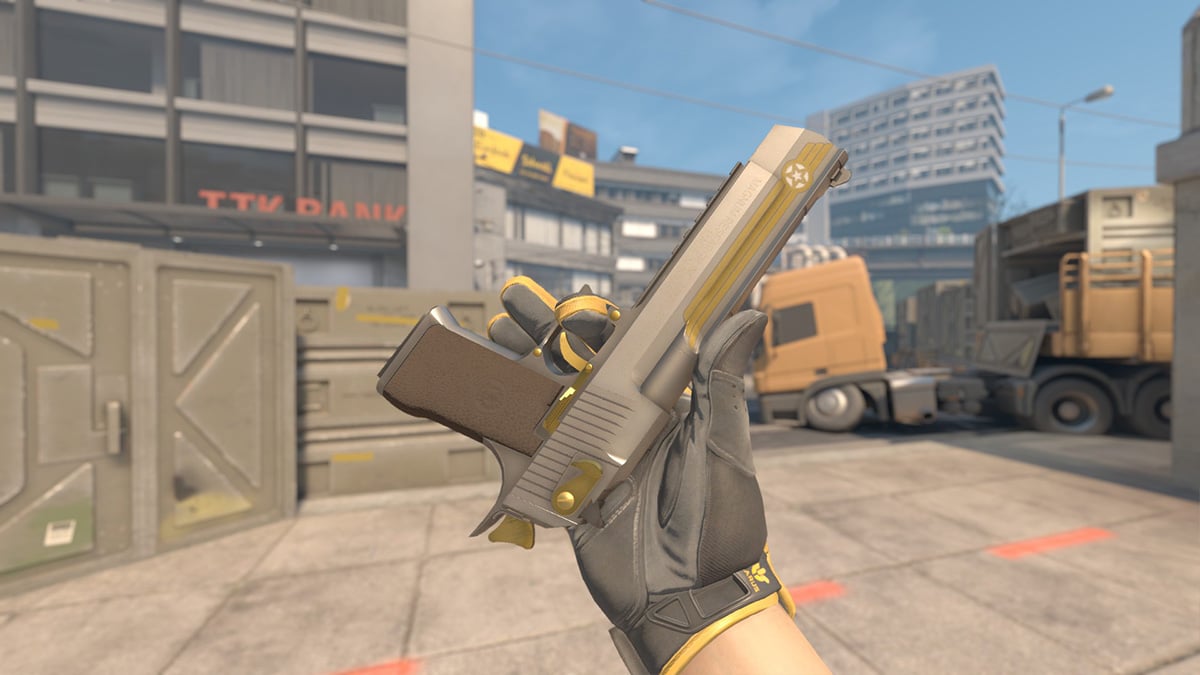 Desert Eagle Pilot (Gold CS2 Loadout)