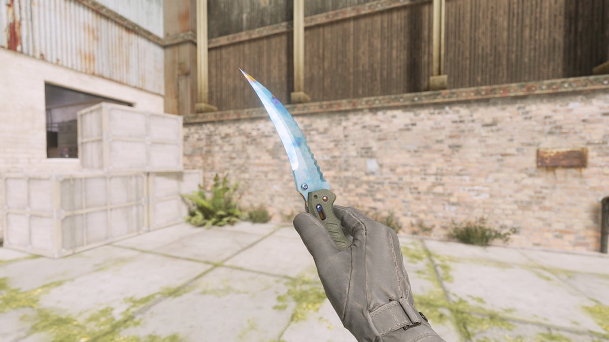 Flip Knife Case Hardened Pattern 670