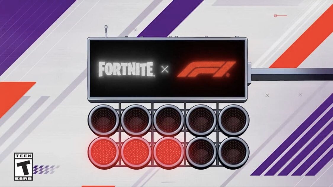 Kick Enters Fortnite With Formula 1 Collab
