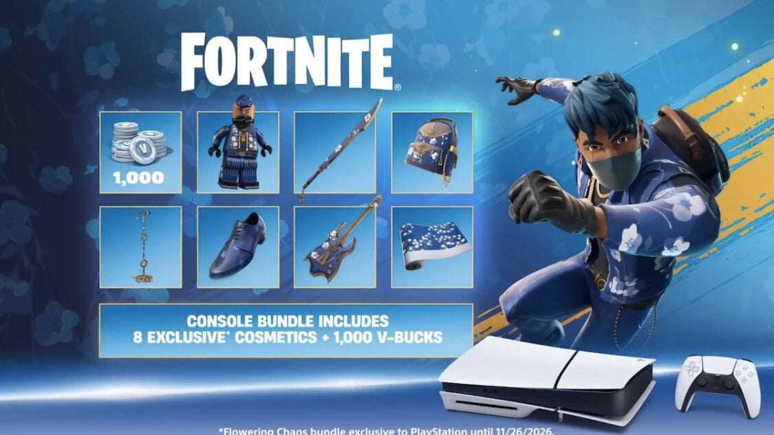 New Fortnite PS5 Bundle Comes with Exclusive Skin