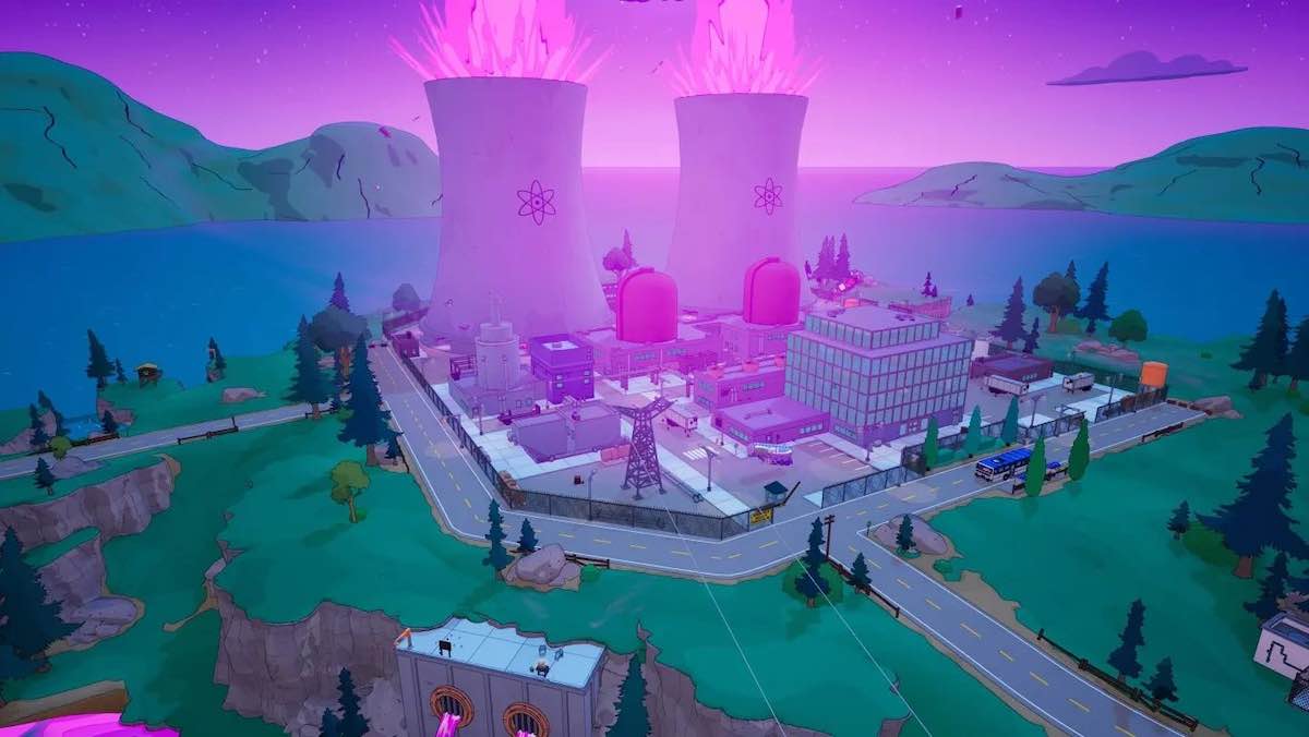 Nuclear Power Plant - How to take parts to hope in Fortnite