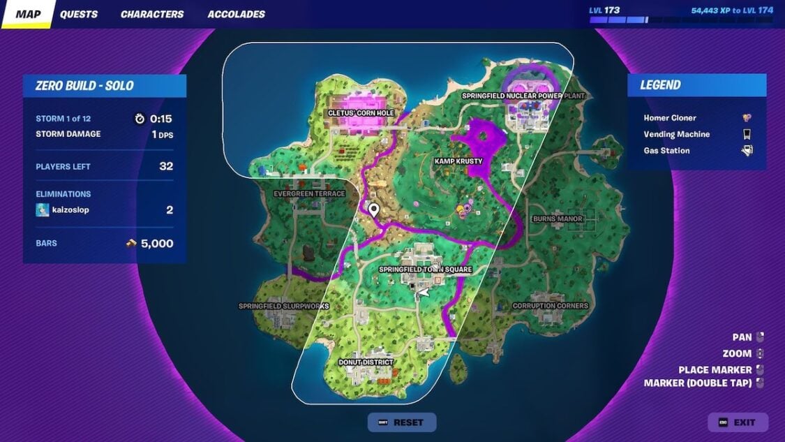 Fortnite Seven Storm is Back Again