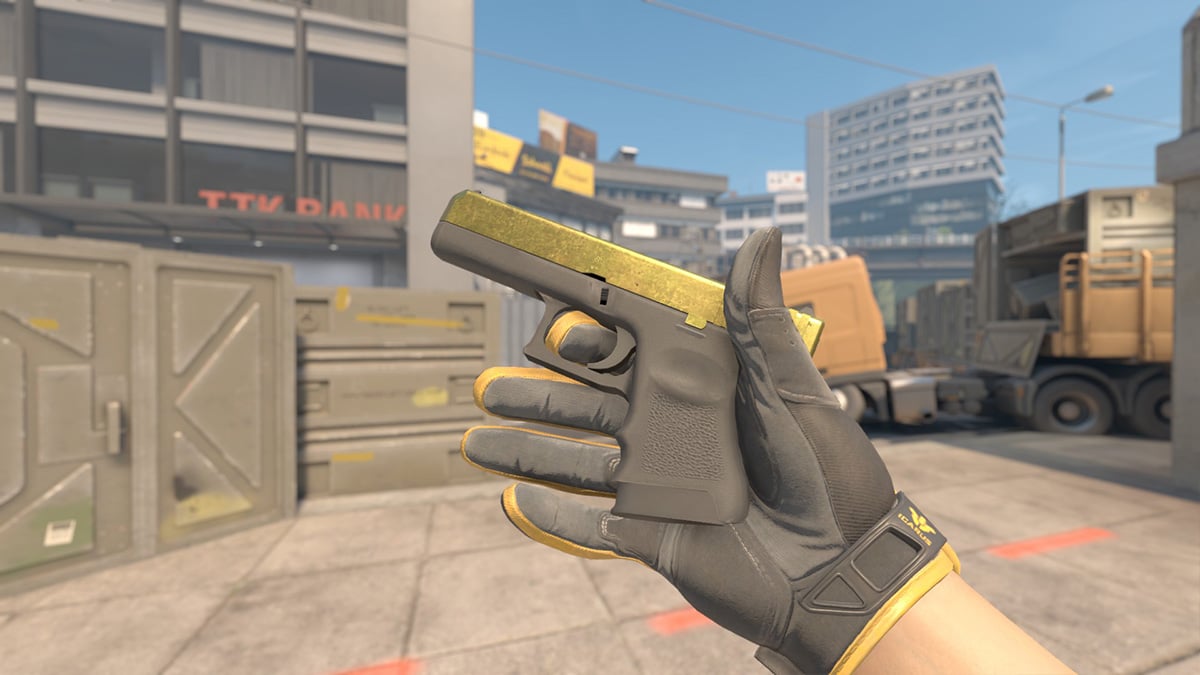 Glock-18 Brass (Gold CS2 Loadout)