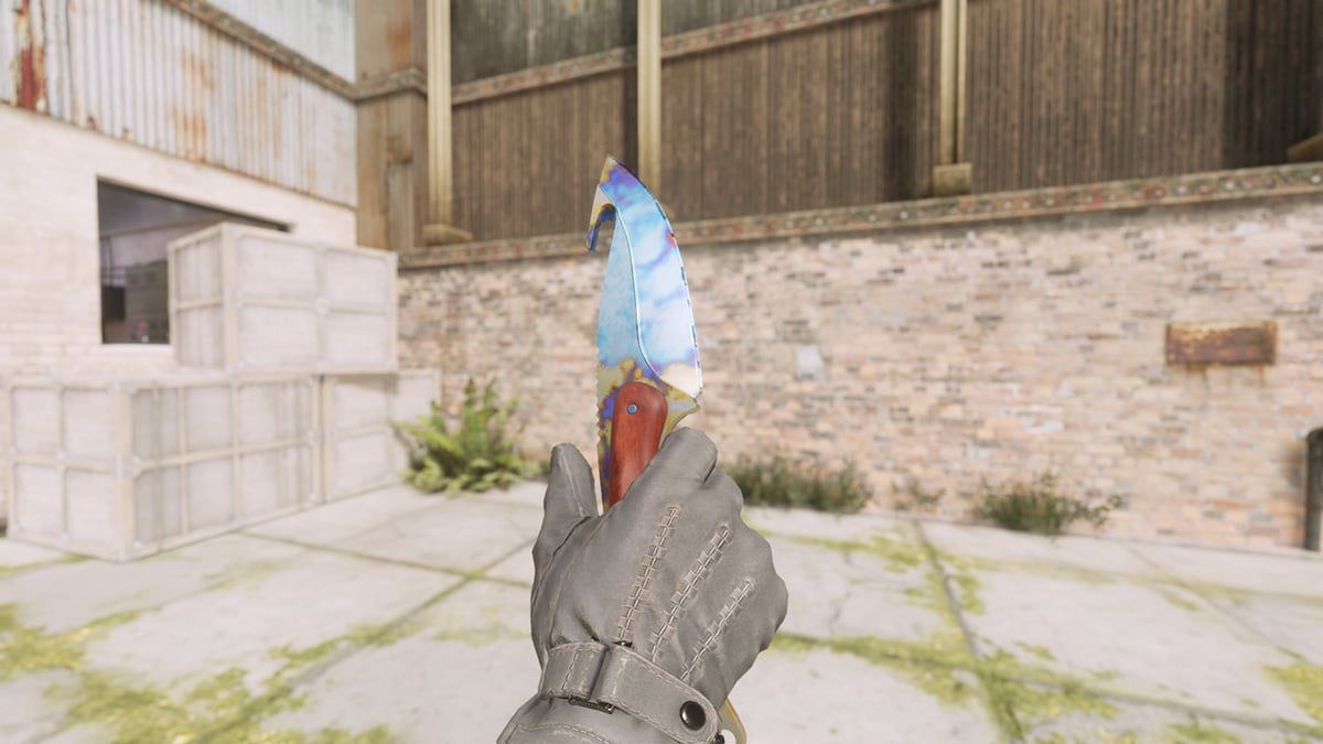 Gut Knife Case Hardened Pattern 567