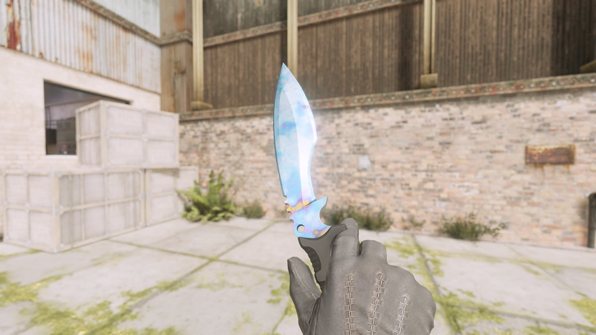 Kukri Knife Case Hardened Pattern 494