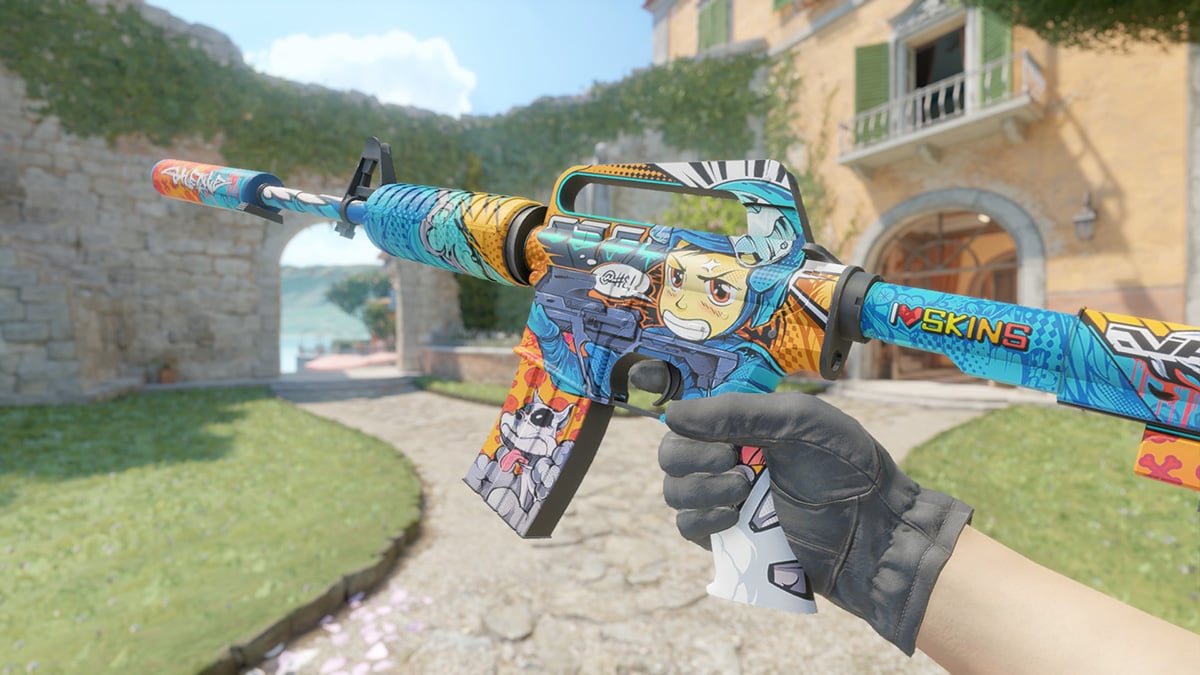 M4A1-S Player Two (CS2 Anime Skins)