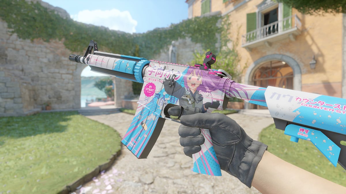 M4A4 Temukau (CS2 Anime Skins)