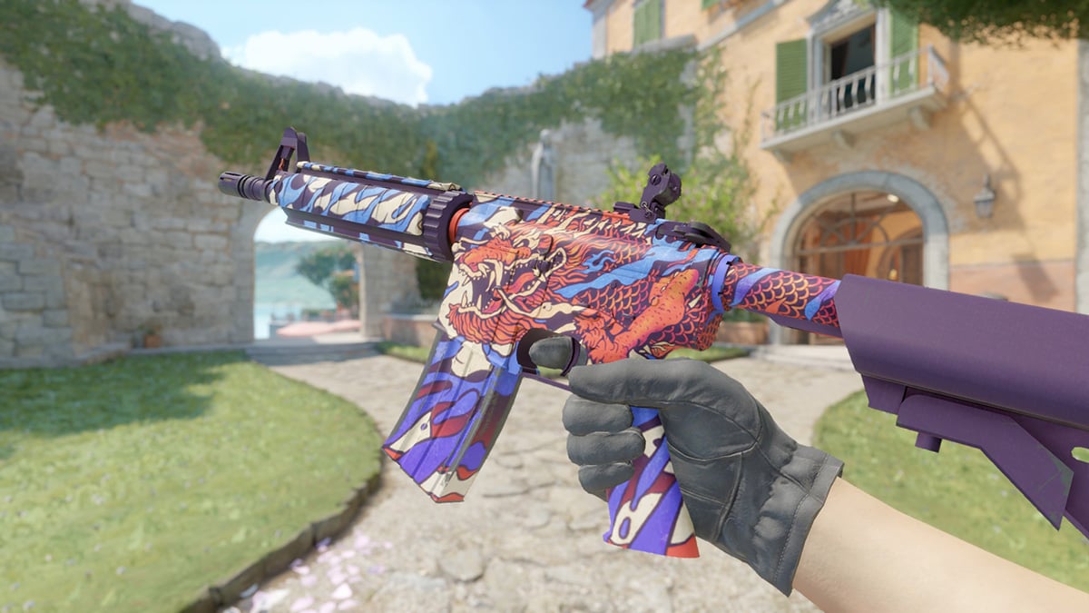 M4A4 龍王 (Dragon King) (CS2 Anime Skins)