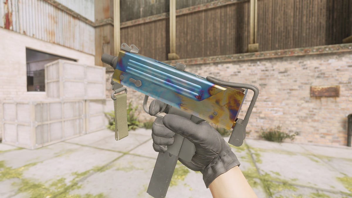 MAC-10 Case Hardened Pattern 667