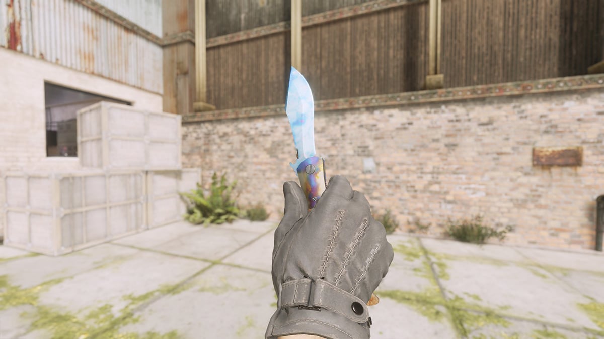 Navaja Knife Case Hardened Pattern 398