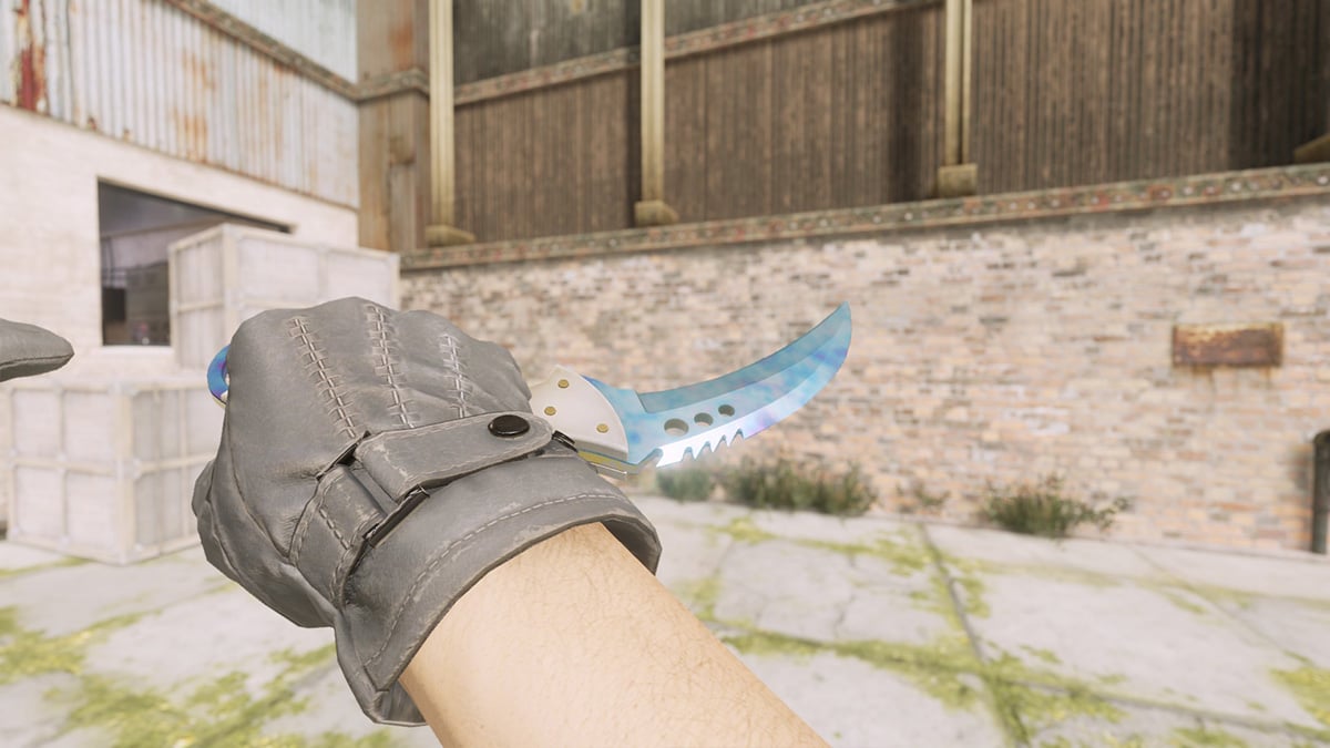 Talon Knife Case Hardened Pattern 55