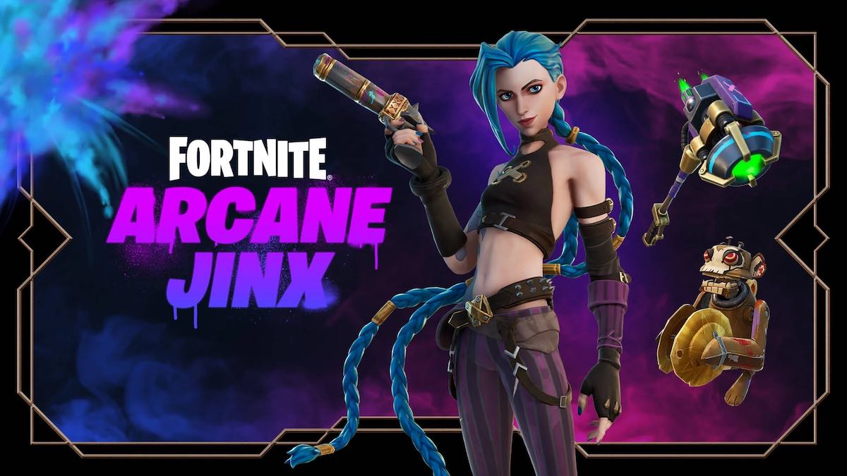 Arcane Jinx - Sweatiest Fortnite Skins