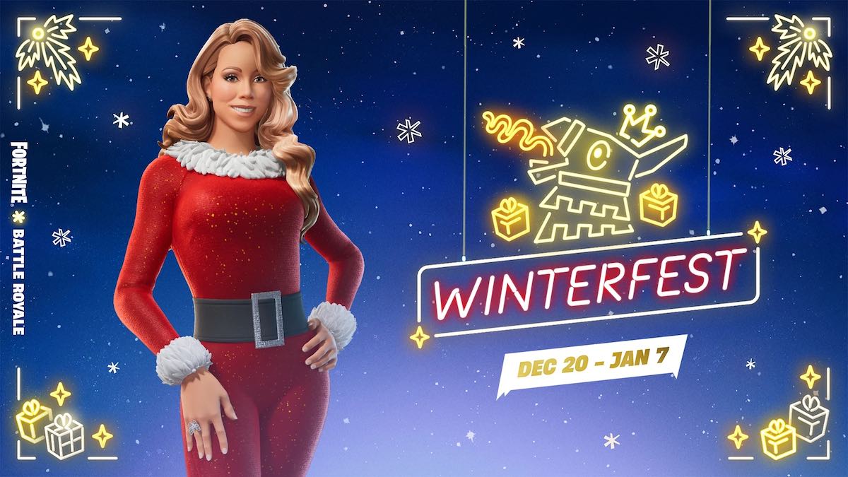 Best Fortnite Winterfest Skins - Mariah Carey
